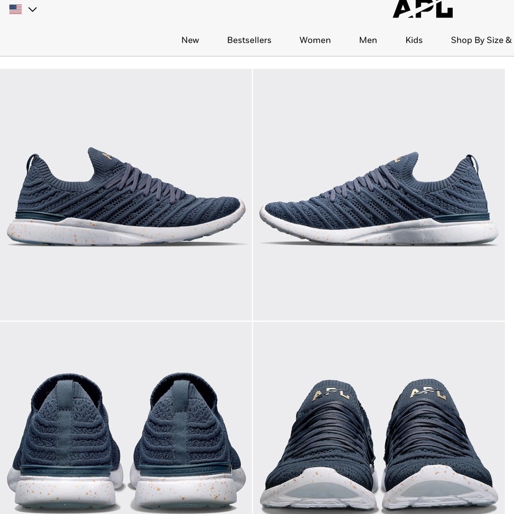 APL Techloom Wave Midnight/Champagne/Speckle - pristine 8.5
